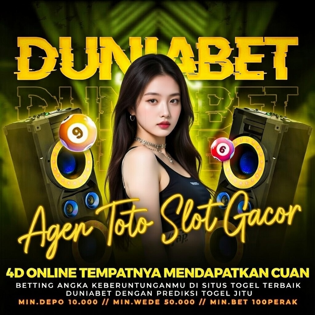 DUNIABET : AGEN TOTO DAN SLOT GACOR 4D ONLINE TEMPATNYA MENDAPATKAN CUAN RESMI image 1